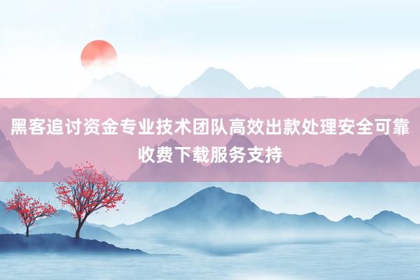 黑客追讨资金专业技术团队高效出款处理安全可靠收费下载服务支持